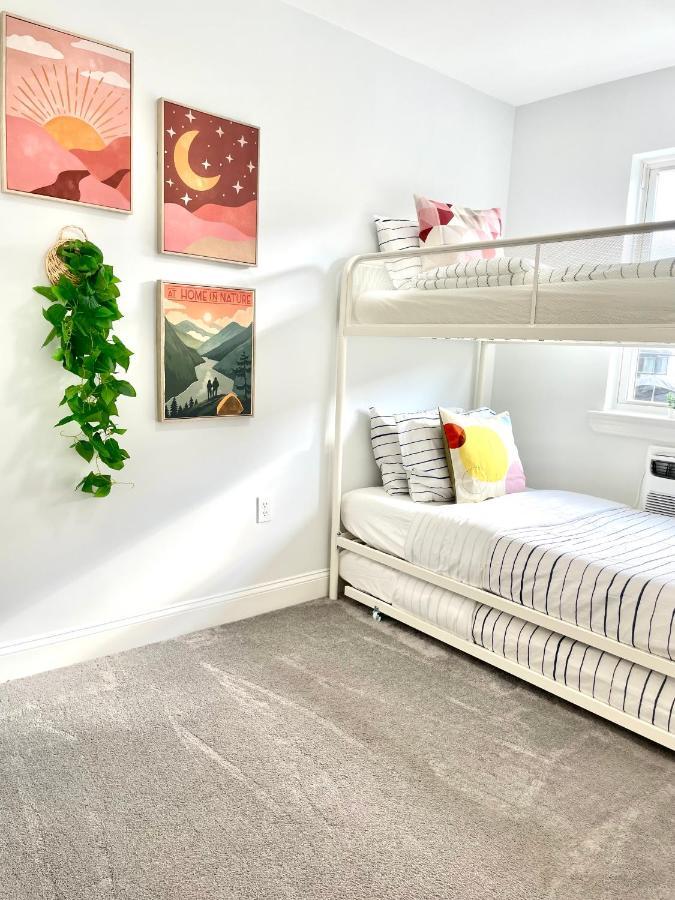 Modern Apartment With Parking & Quick Ride To Manhattan New York Esterno foto