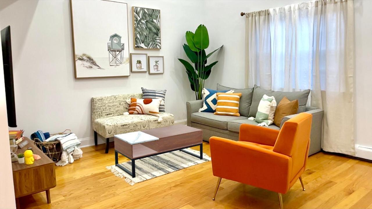 Modern Apartment With Parking & Quick Ride To Manhattan New York Esterno foto